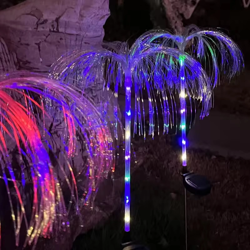 Waterproof Solar Multicolored Jellyfish Lights LED Patio Atmosphere Lights