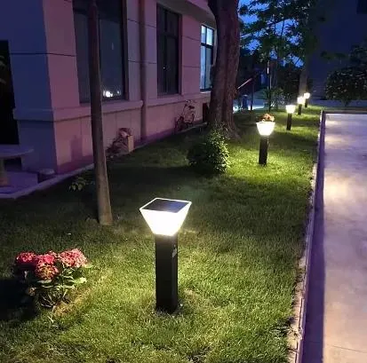 Kingwooh Energy New Arrival Energy-Saving Outdoor Solar Street Lamp Waterproof Courtyard Balcony Lawn Garden Floor Solar Lawn Lamp