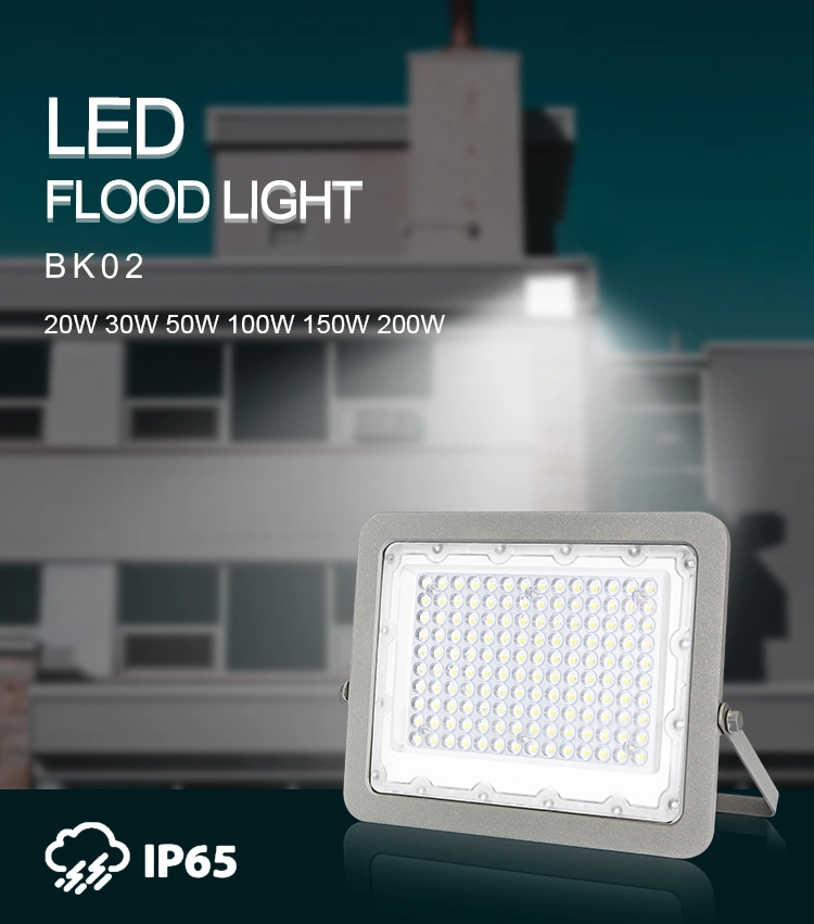 Factory Low Price IP65 Narrow Beam Dusk Till Dawn Garden Outdoor Lighting 30W LED Flood Light