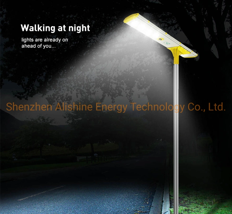 New 100W Outdoor Lighting Motion Sensor Solar Lamp LED Park Street Garden Light