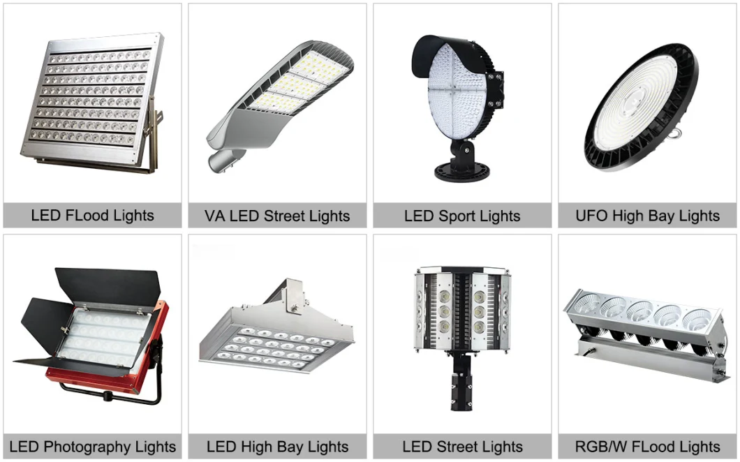 5000K Public Security Lighting Outdoor 100W LED Road Parking Lot Street Lights