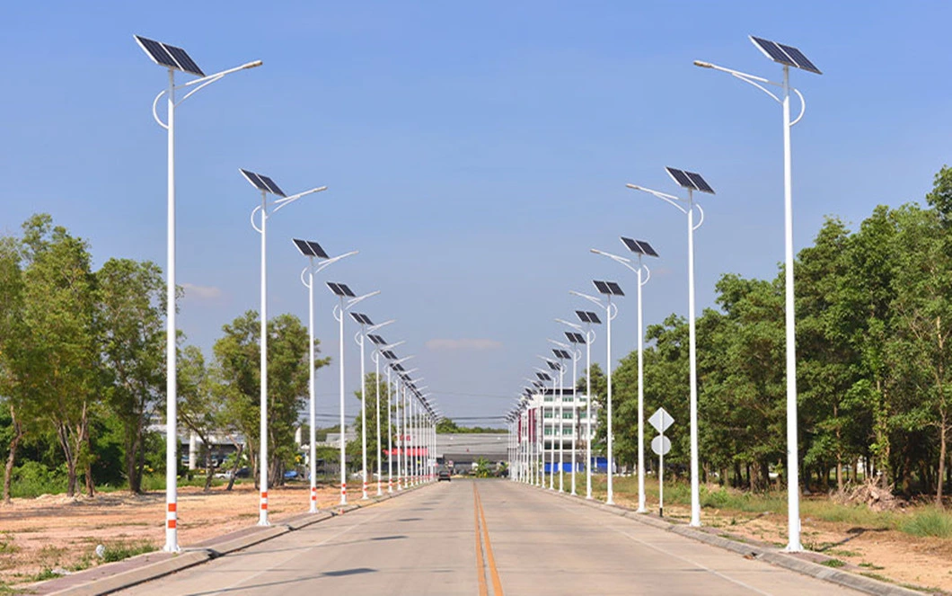 Manufacturer Outdoor Road Park Pathway 60W 80W LED Solar Street Lights