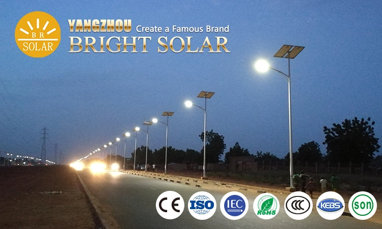 120W Solar Street Lamp for 11-12 Hrs Lighting/Night