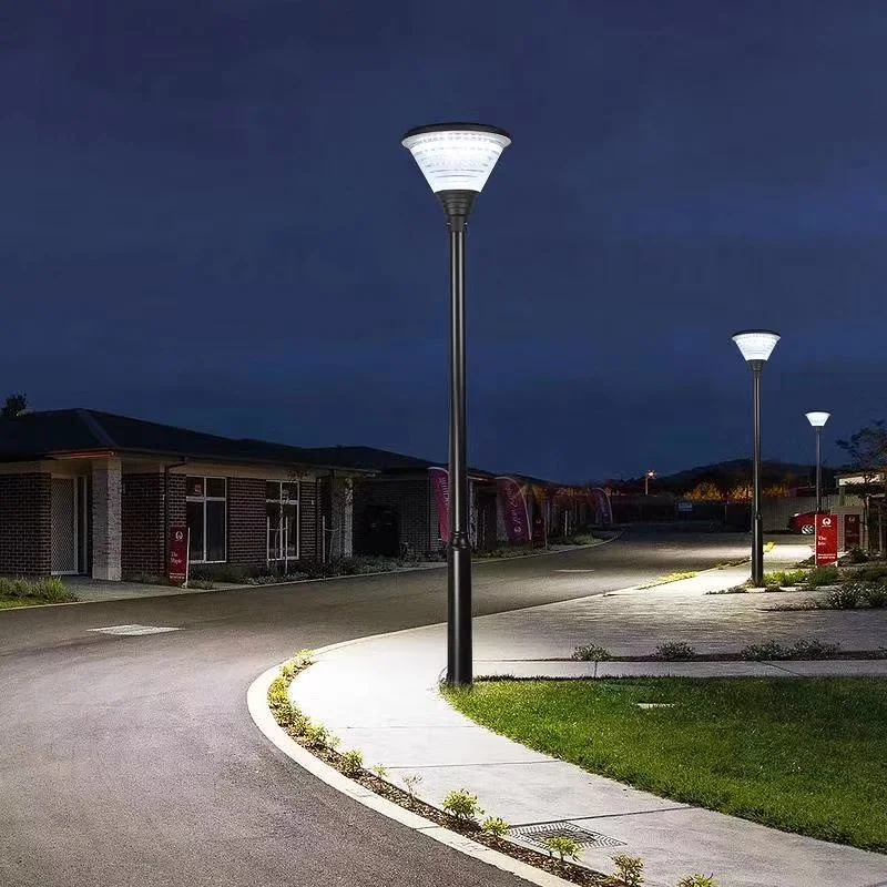 Outside Parking Lot Decorative Solar LED Powered Garden Lights