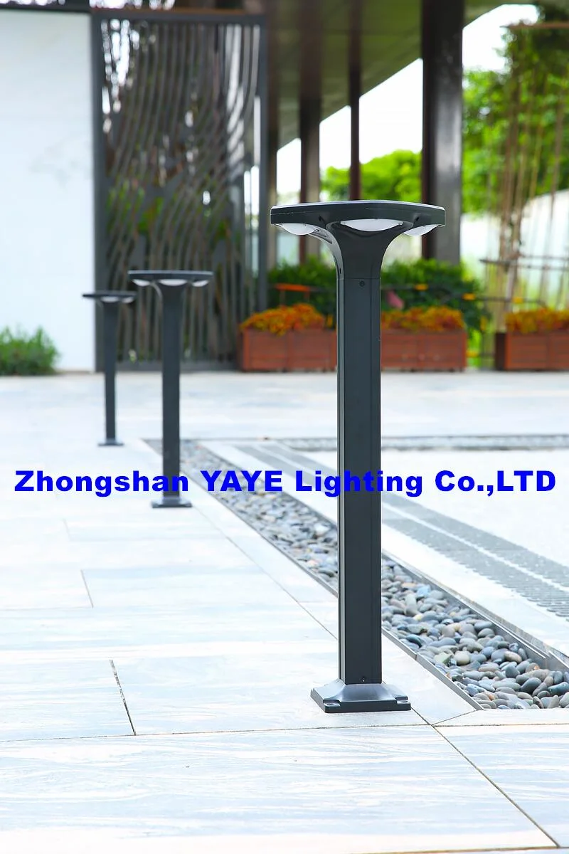 Yaye CE Solar 50W Courtyard Decorative Aluminum Lawn IP66 Waterproof Bollard LED Garden Landscape Pathway Park Light with 1000PCS Stock/ 3 Years Warranty