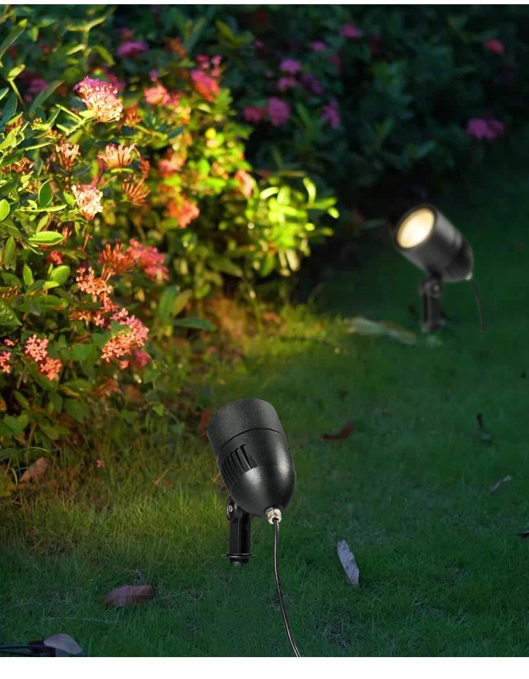 10W 12W 15W 20W COB LED Landscape Outdoor Waterproof Garden Tree Spike Spotlight Light