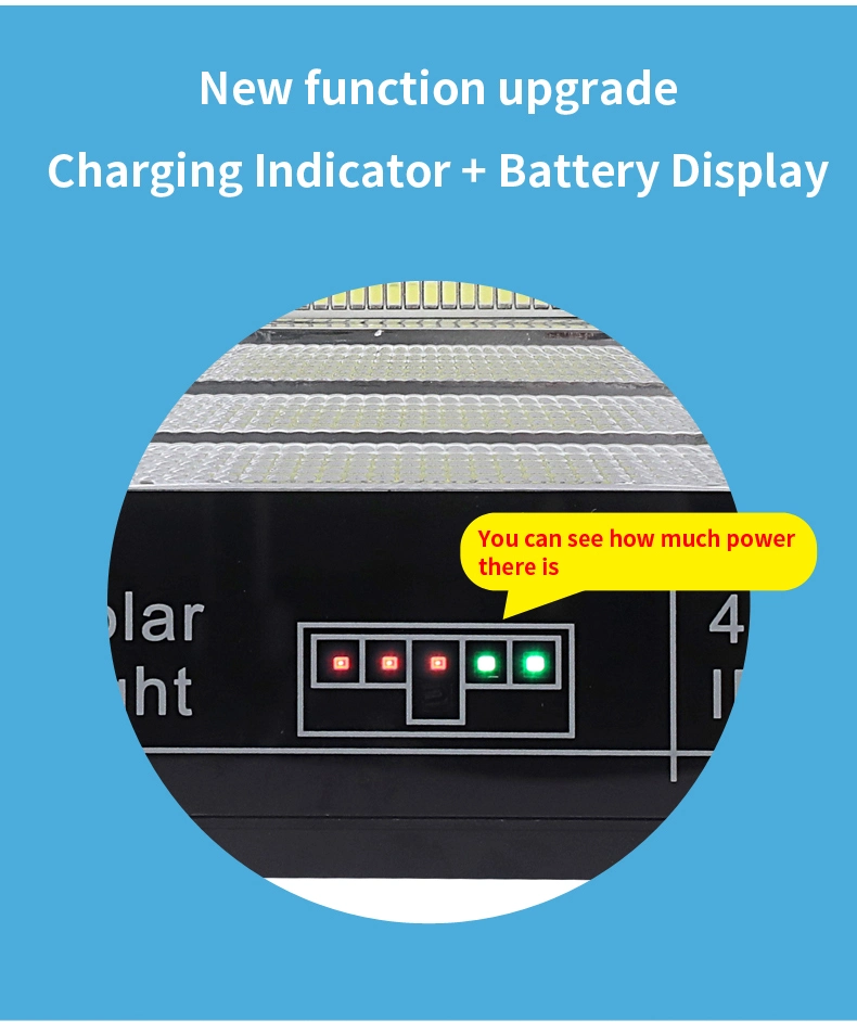 100W 200W Solar Courtyard Lamp IP67 Solar Flood Light with Linear Function