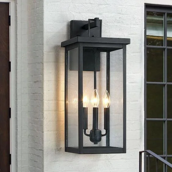 Aluminum IP65 Waterproof E27 Balcony, Courtyard, Garden, Outdoor Lighting, Oversized European Style Outdoor Wall Lamp