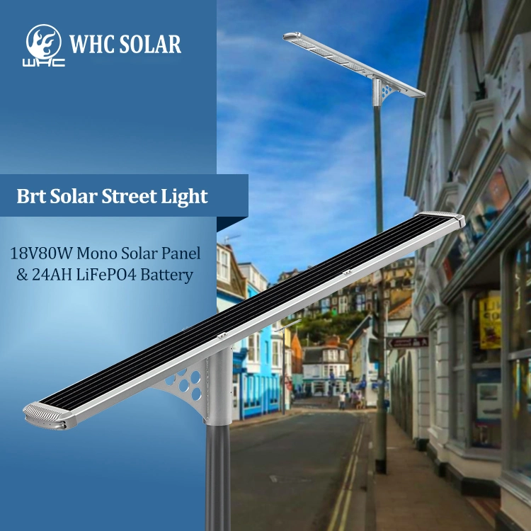 Whc 10W 40W 60W 120W 200W 300W Solar Courtyard Lamp with Linear Function BRT10W Solar Flood Light