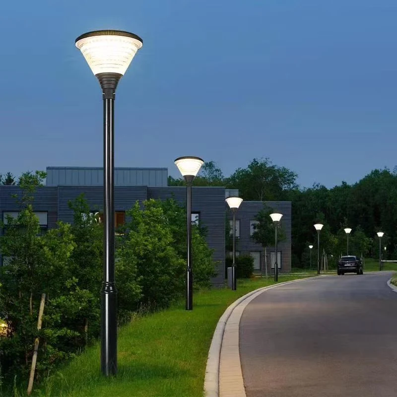 Outside Parking Lot Decorative Solar LED Powered Garden Lights