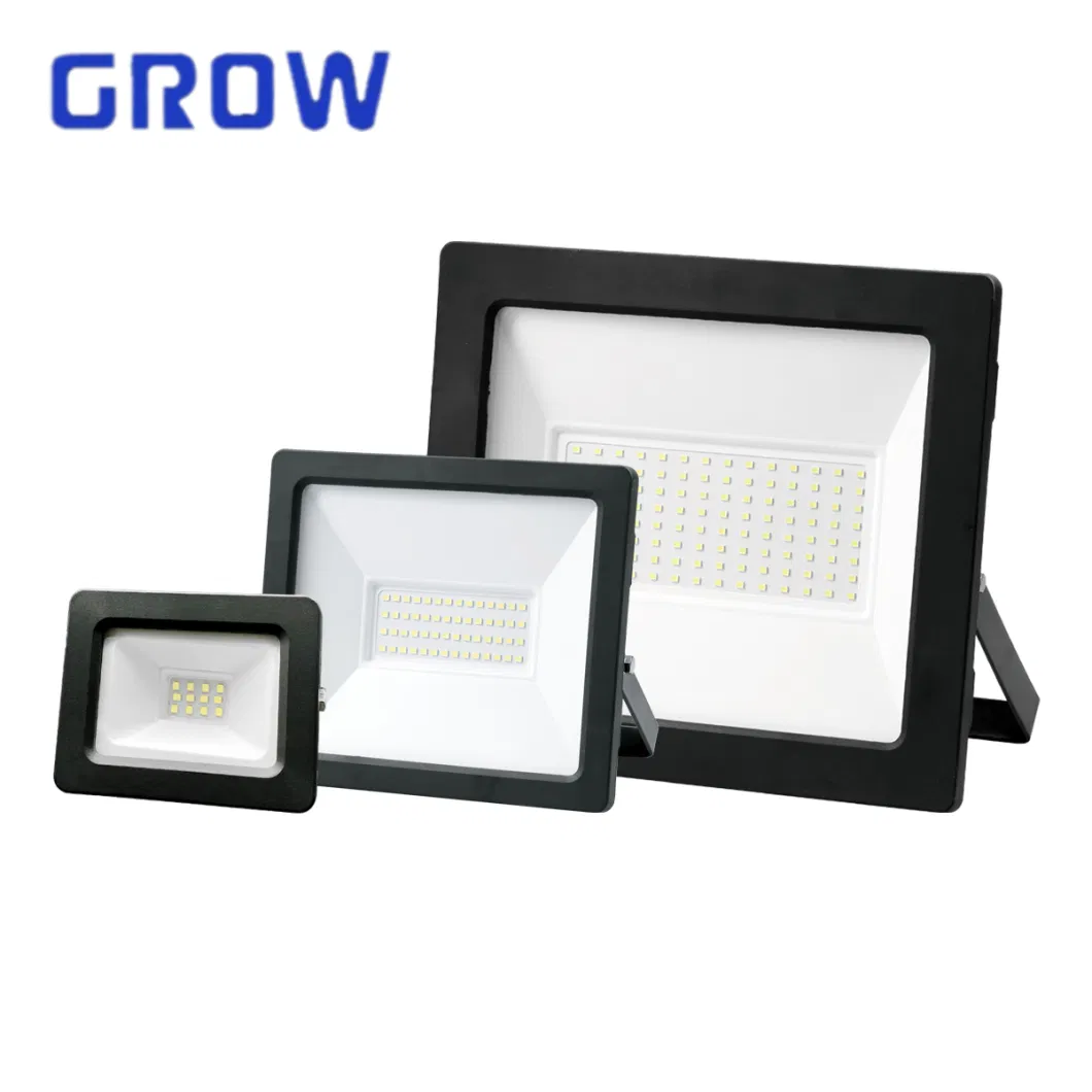 Factory Price LED Lamp 10W-400W Floodlight Super Brightness IP65 Dust-Proof Waterproof LED Outdoor Lighting High Lumen for Garden Courtyard Street CE RoHS ERP