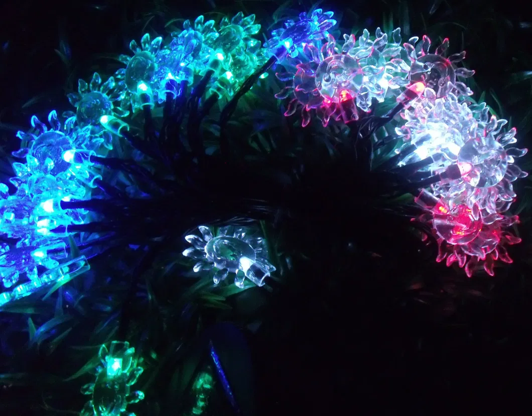 Outdoor Waterproof Landscape Decorative Flower Lamps Solar LED Garden Sunflower Stake Lights