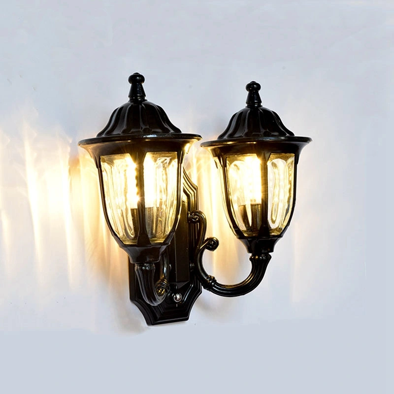 Retro Outdoor Wall Lamp European Courtyard Lighting Waterproof Landscape Outdoor Wall Lamp (WH-HR-72)