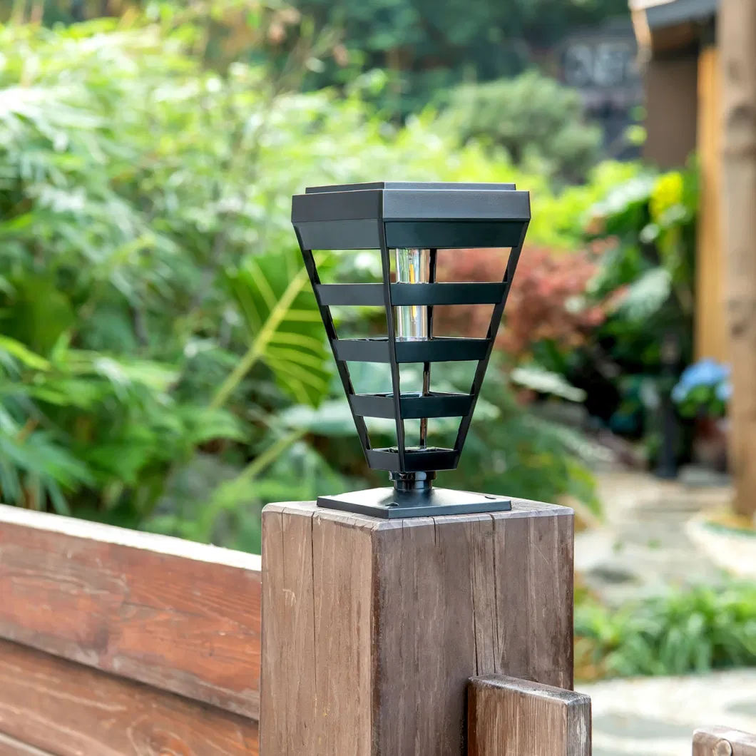 2 in 1 Waterproof IP65 Courtyard Solar Post Garden Lights