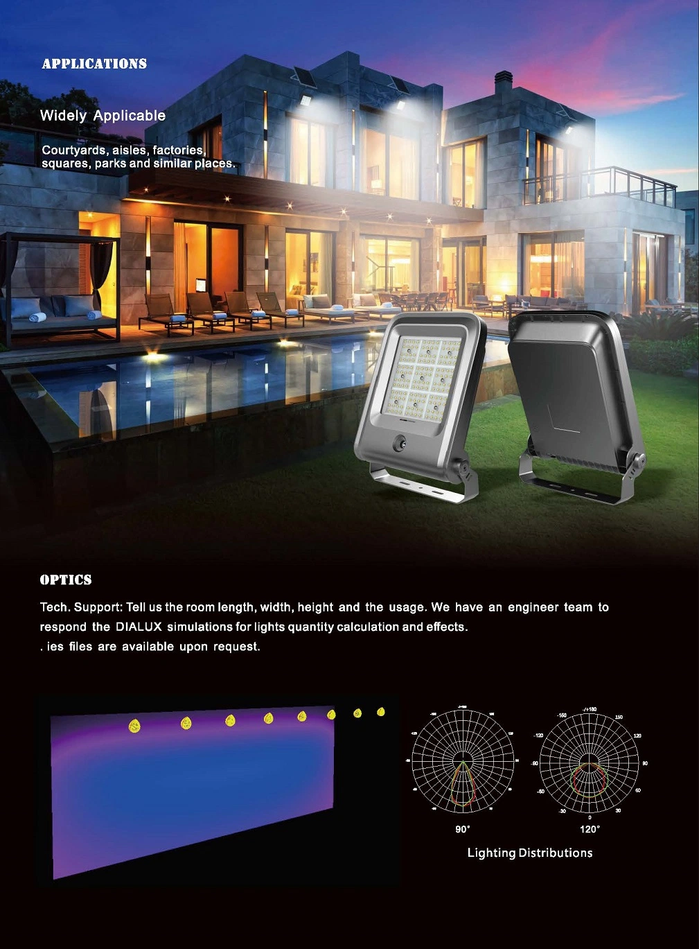 Super Bright Solar Powered Outdoor Fence Post LED Lights in Garden for Gate Entrance Pillars