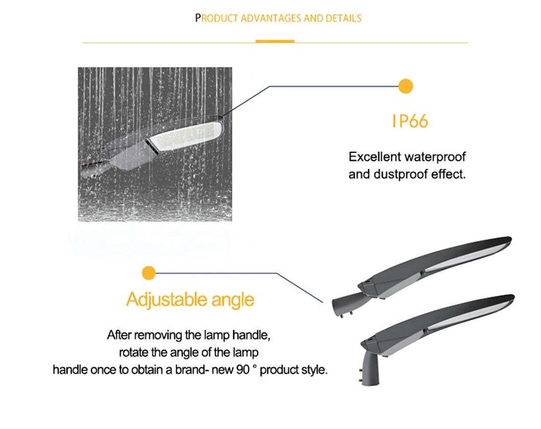 100W 150W 200W LED Street Yard Outdoor Light