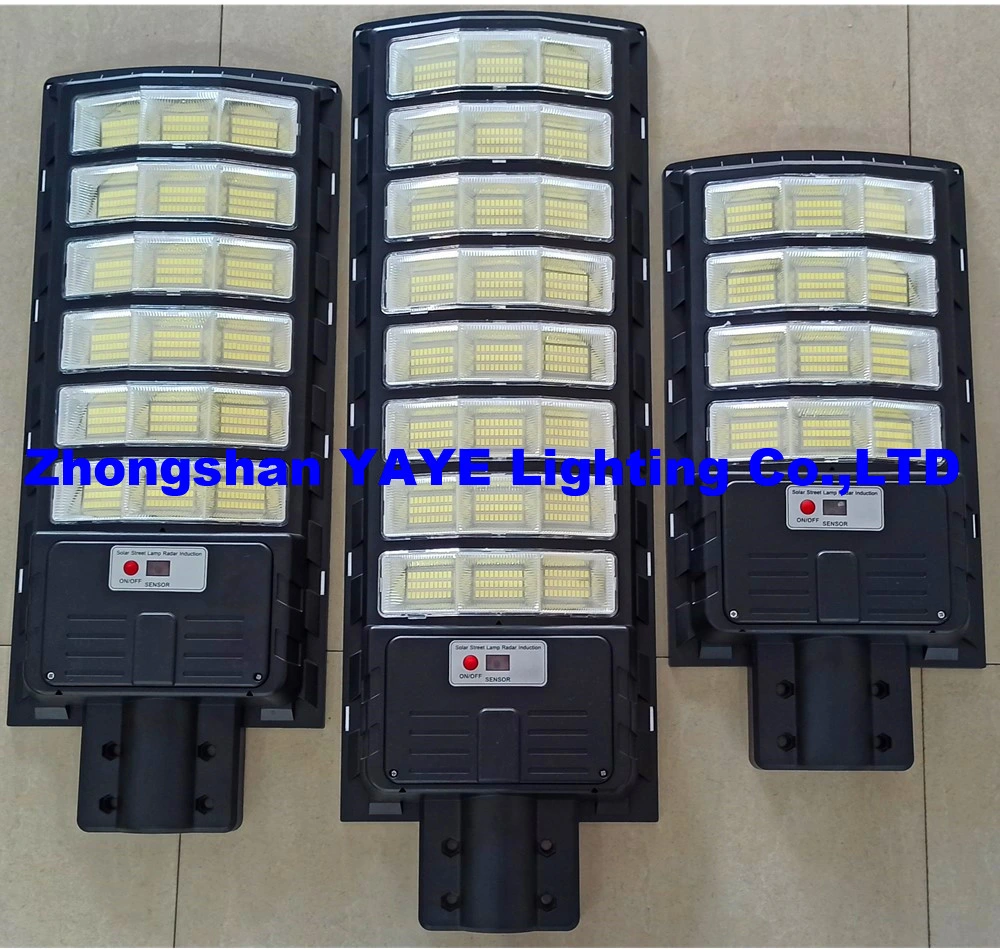 Yaye Solar Manufacturer Factory 2000W/1500W/1000W/800W500W/400W/300W/200W/100W LED Outdoor Street All in One Camera COB Wall Flood Garden Road Light Distributor