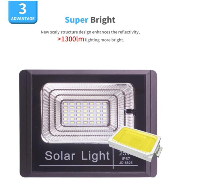 200W Outdoor Solar LED Flood Light 100W 50W Lamp Waterproof Outdoor Lighting Solar Power Station