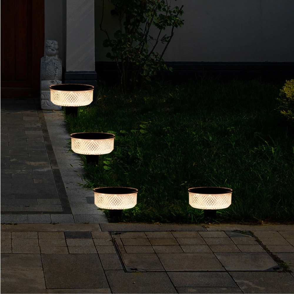 Waterproof Solar Post Light Garden LED Landscape Yard Pathway Outdoor Lights Ci24706