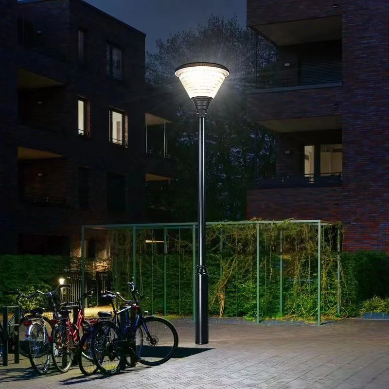 Outside Parking Lot Decorative Solar LED Powered Garden Lights