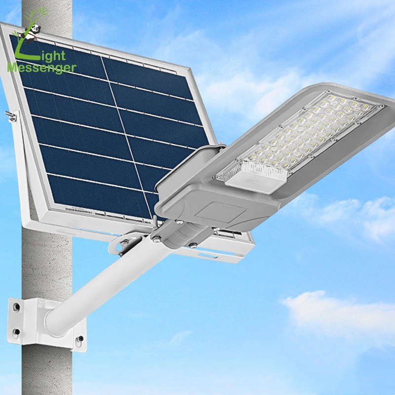 Light Messenger Professional Outdoor Waterproof IP65 High Power 100W LED Road Solar Induction Street Lamp Garden Yard Sensor Solar Powered Street Lights