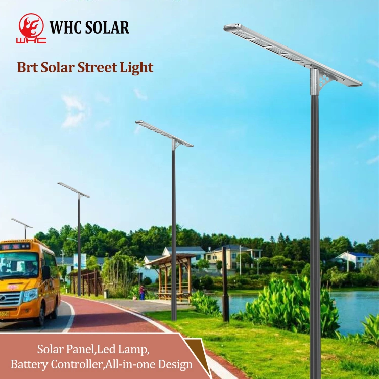 Whc 10W 40W 60W 120W 200W 300W Solar Courtyard Lamp with Linear Function BRT10W Solar Flood Light