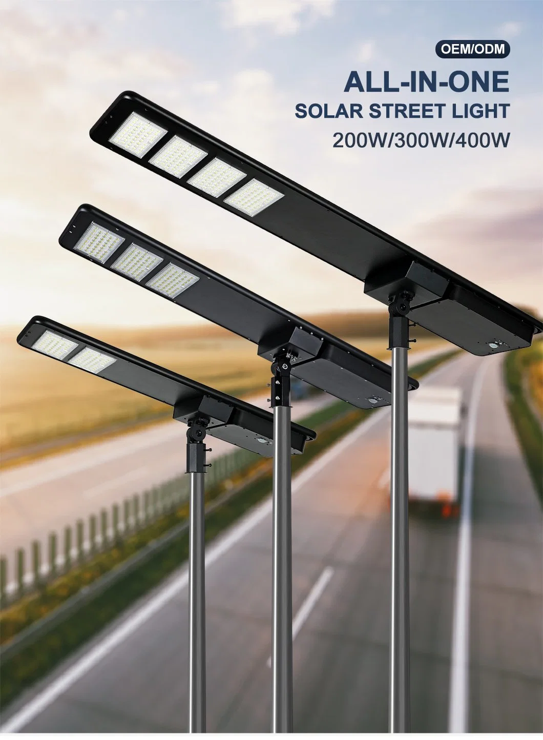 Super Bright Wide Angle Solar Street Light Outdoor with Motion Sensor for Parking Lot Yard Garden Patio Stadium