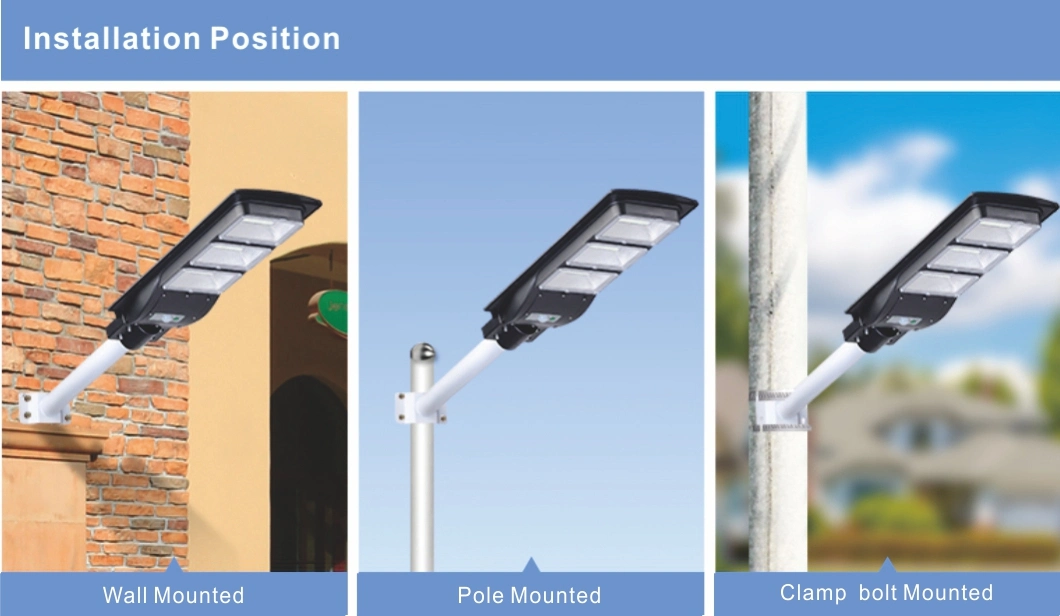 All in Two Solar LED Street Light 30W