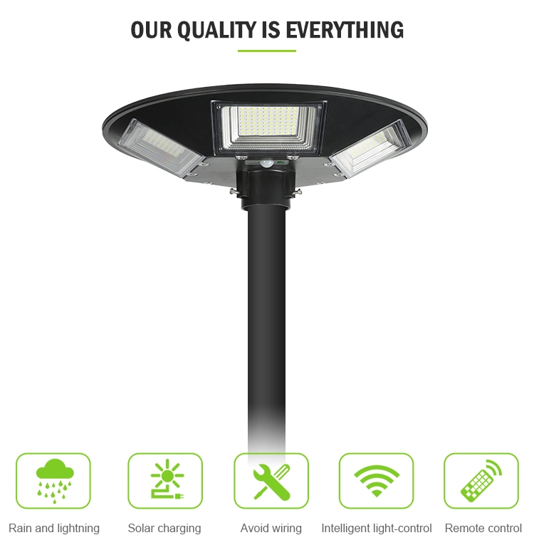 Modern Outdoor IP65 Waterproof Pathway Park Solar LED Garden Light