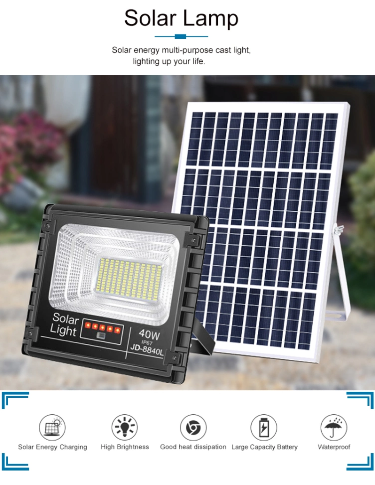 Convenient Solar Flood Light Outdoor Lighting Solar System Garden Outdoor Portable Lighting 200W