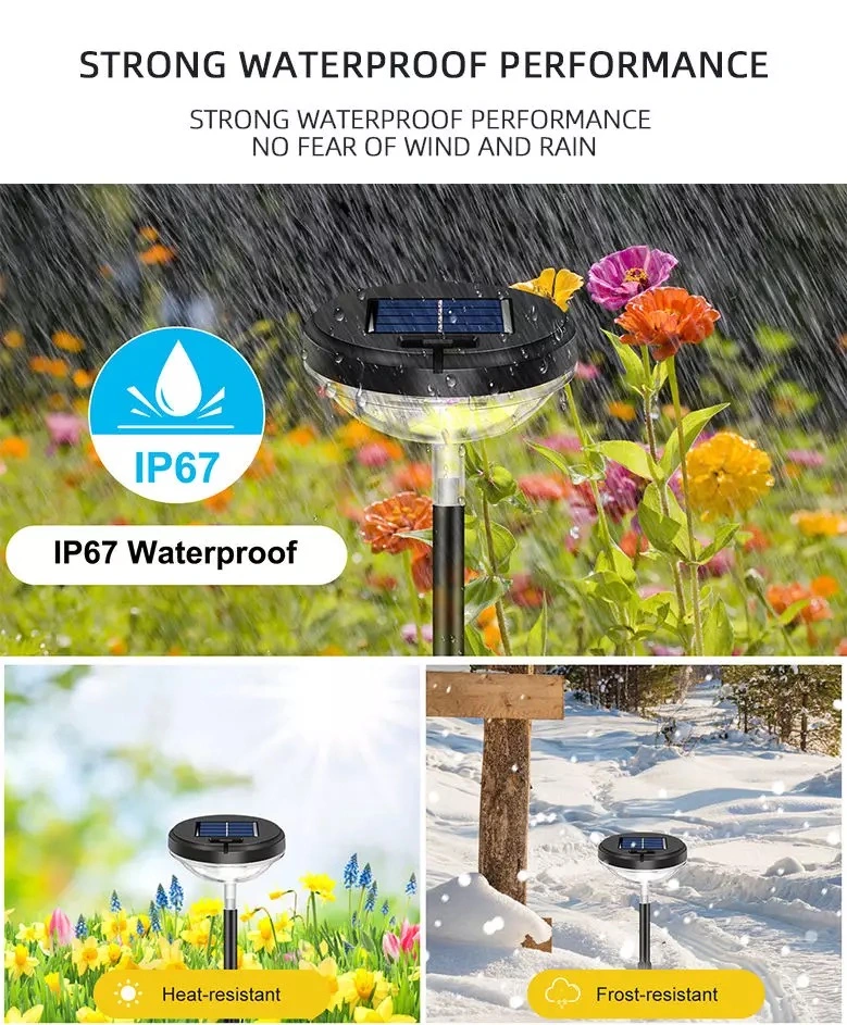 IP65 Landscape Lighting Pathway Patio Yard Lawn Decoration Outdoor LED Solar Light