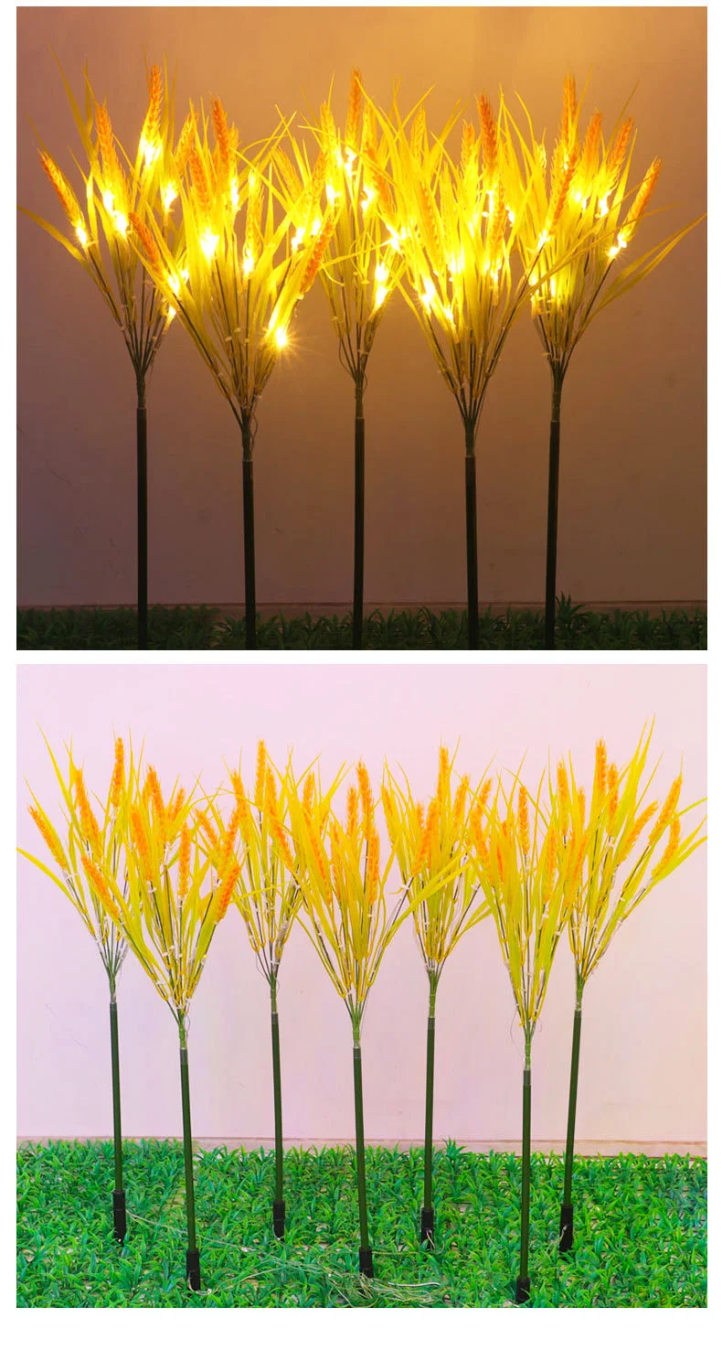 Garden Courtyard Decoration Outdoor Landscape Lighting LED Tulip Flower Lamp