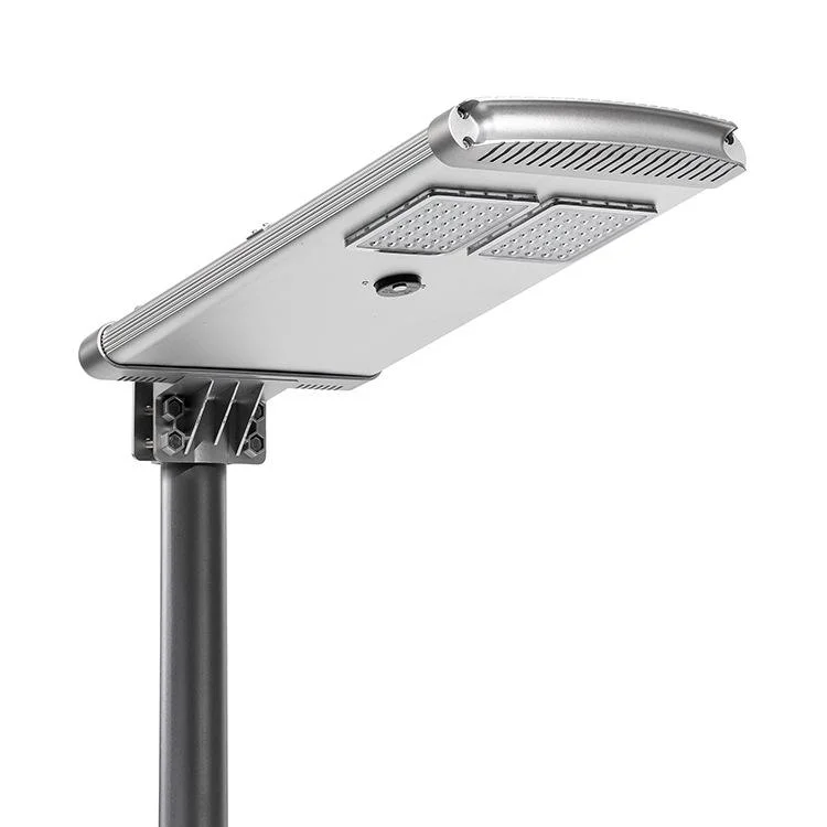 Manufacturer of 6m 40W LED Outdoor IP65 Waterproof Integrated All in One Solar LED Street Road Garden Light with Motion Sensor Panel System and Lithium Battery