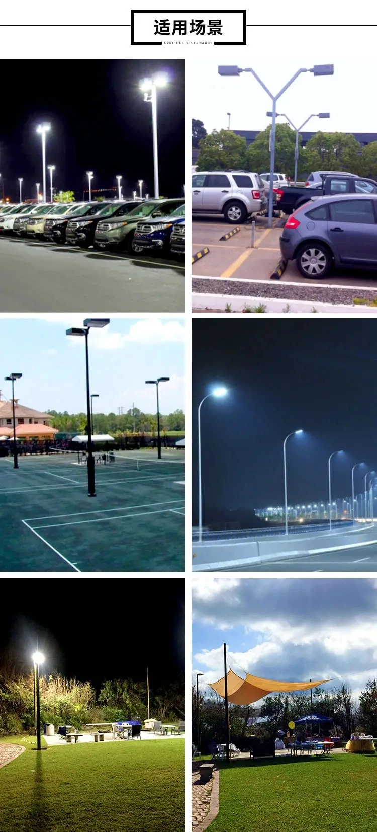 100W 150W 200W 240W 300W LED Shoe Box Light Fixture for Parking Lot Courtyard and Street Lighting