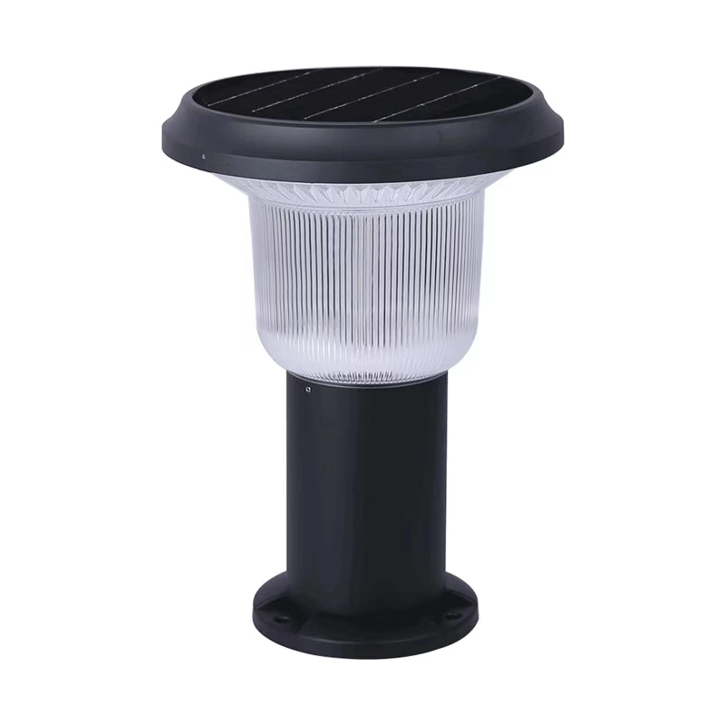 Aluminium Solar Garden Light, Solar Bollard Light Outdoor, Bright Solar Garden Lighting Fixture, Solar Garden Wall Light Dusk to Dawn