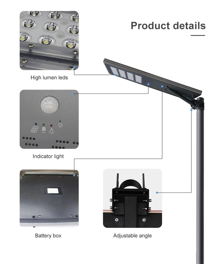 Wholesale Outdoor Courtyard Wall Park Waterproof Energy-Saving Solar Street Lamp