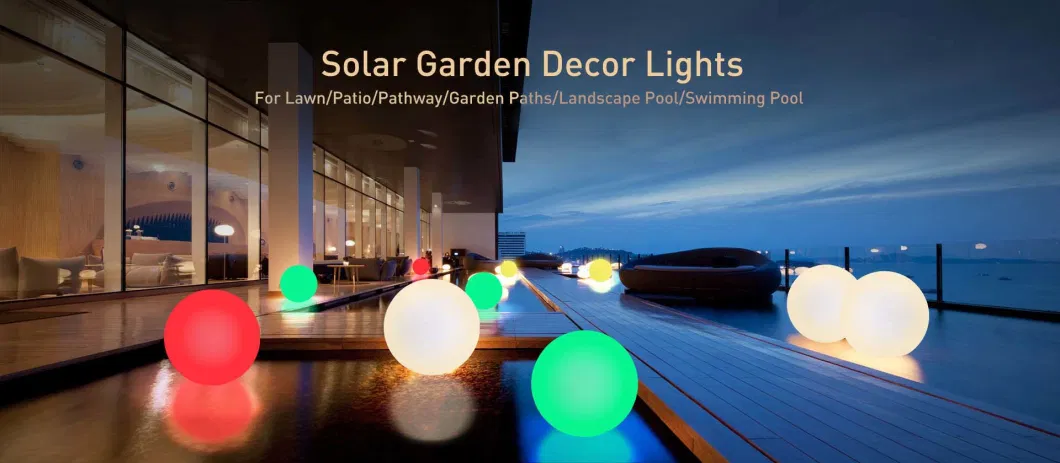 Outdoor Waterproof Solar Villa Garden Decoration Courtyard Luminous Stone Pebbles LED Lawn Light