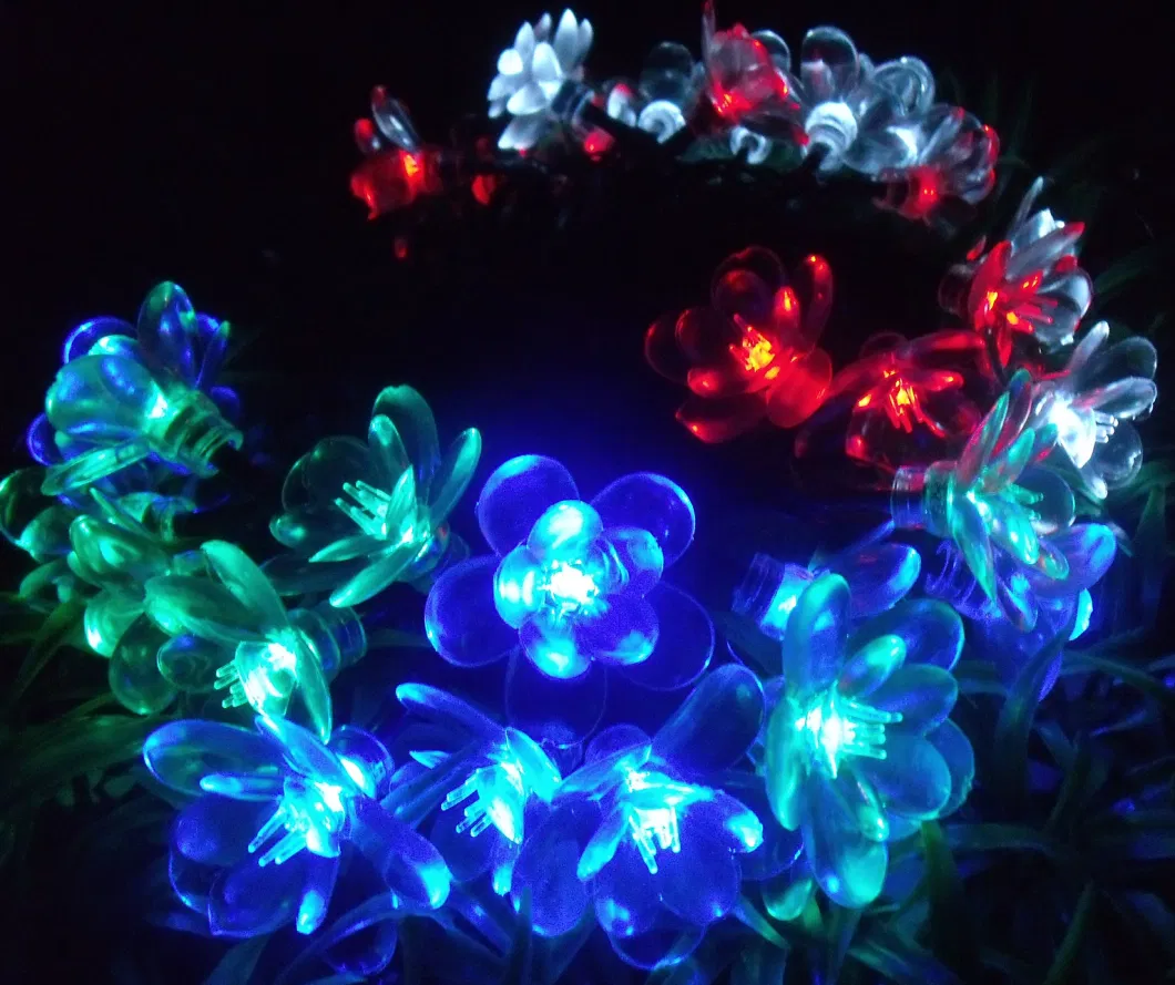 Outdoor Waterproof Landscape Decorative Flower Lamps Solar LED Garden Sunflower Stake Lights