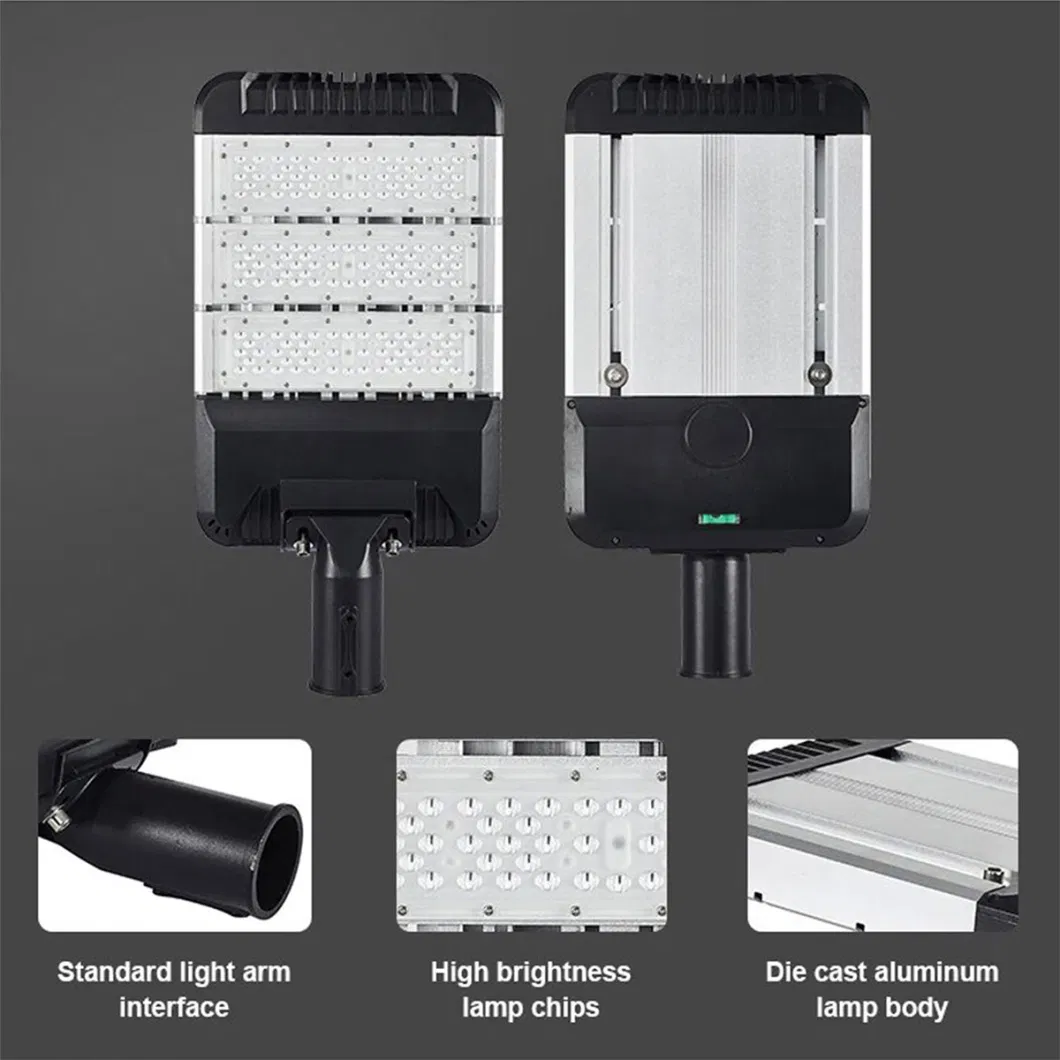 5000K Public Security Lighting Outdoor 100W LED Road Parking Lot Street Lights