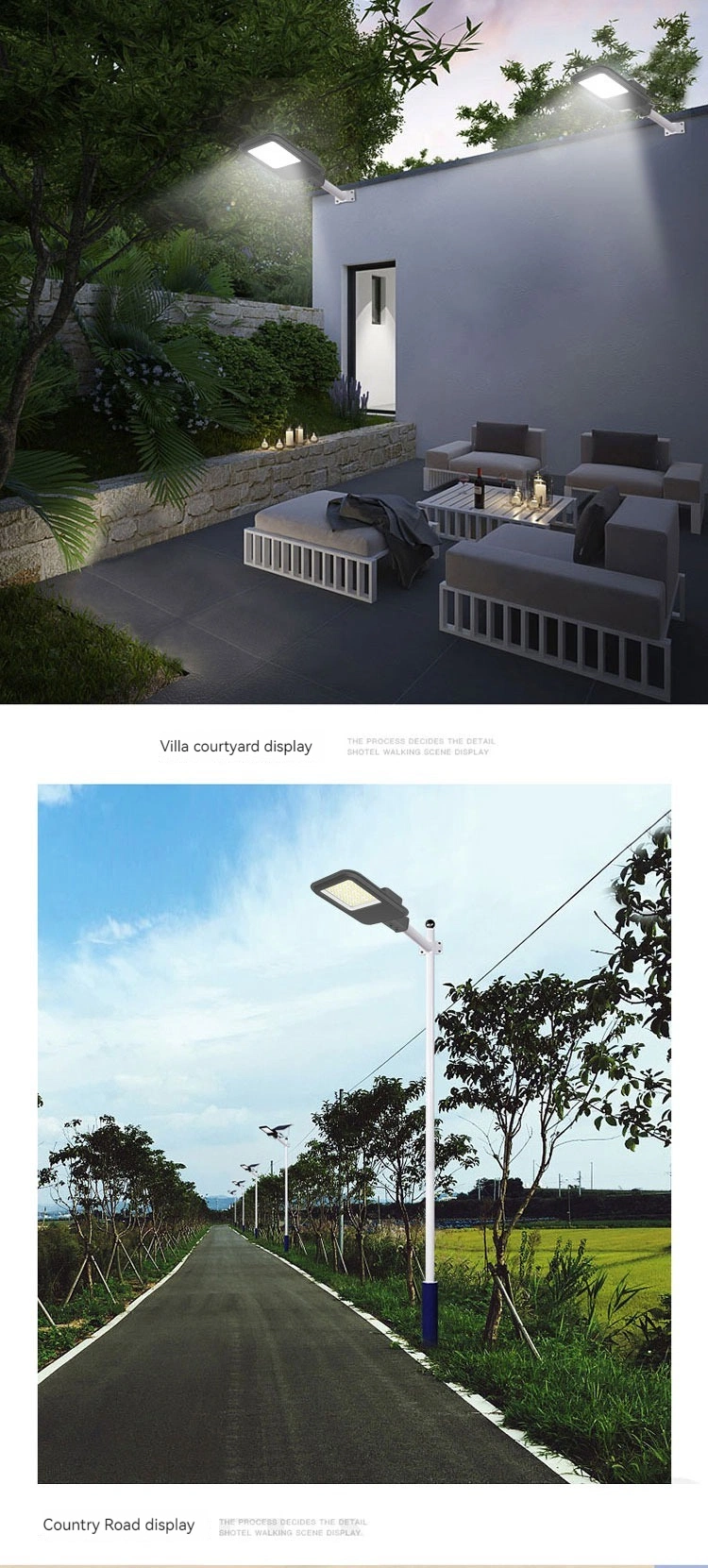 China Customization Waterproof Garden Lamp Bright White LED 25W 30W 60W 100W 200W 500W Smart Solar Power Flood Light