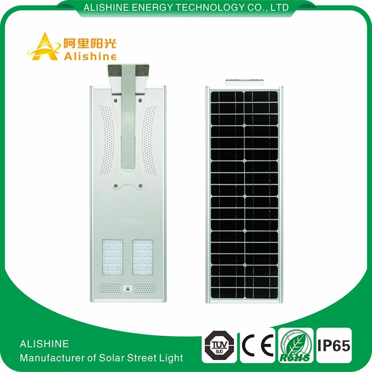 40W All in One Solar Light Fixture with Light Source Module with Adjustable Angle