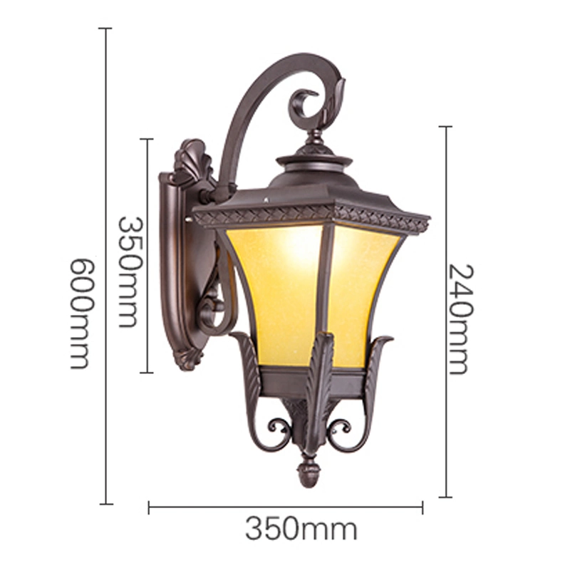 Europe Wall Lamp Outdoor Villa Courtyard Lighting Aisle Balcony Corridor Retro Porch Light (WH-HR-80)