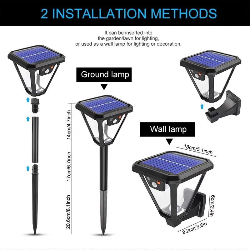 10W, 15W, 20W, 30W Super Bright Daylight White Solar Spot Lights Garden Pathway Driveway Landscaping Light