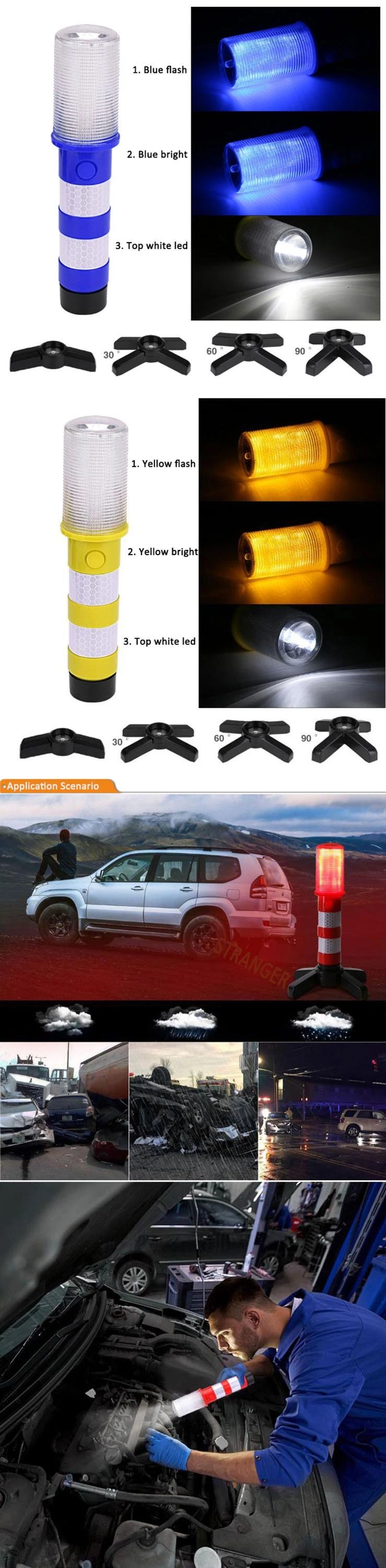 Multi Function LED Traffic Warning Light Safety Flash Warning Camping Light Emergency LED Traffic Baton Lamp