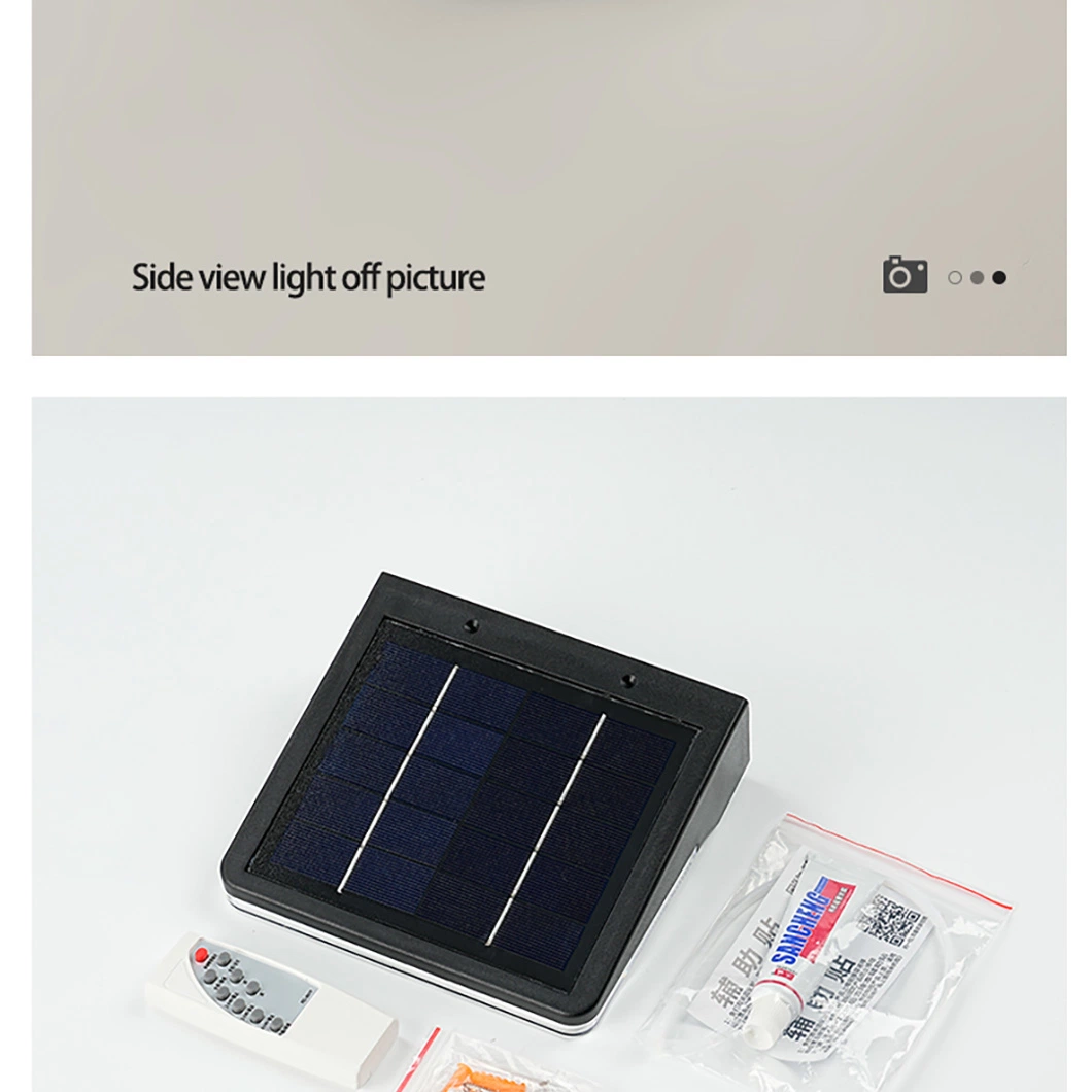 High-End Solar-Powered Wall Light for Backyard