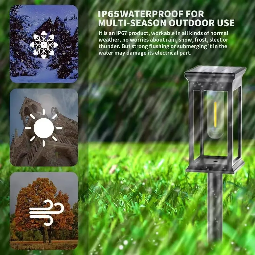 Powered LED Waterproof Landscape Courtyard Pathway Solar Lawn Light Outdoor Solar Light for Garden