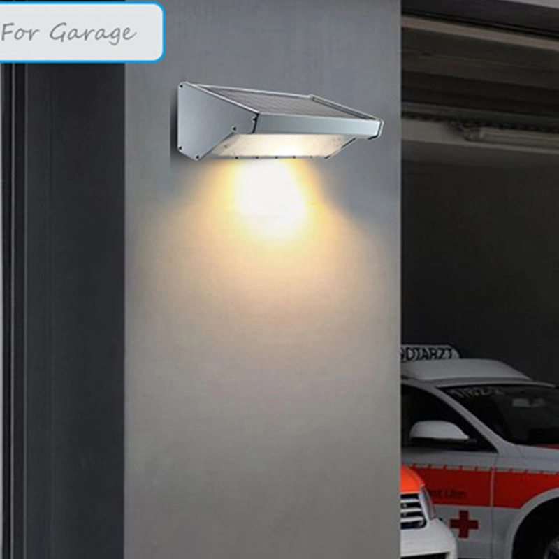 10W LED Solar Wall Light With Motion Sensor For Garage Light And Courtyard Light