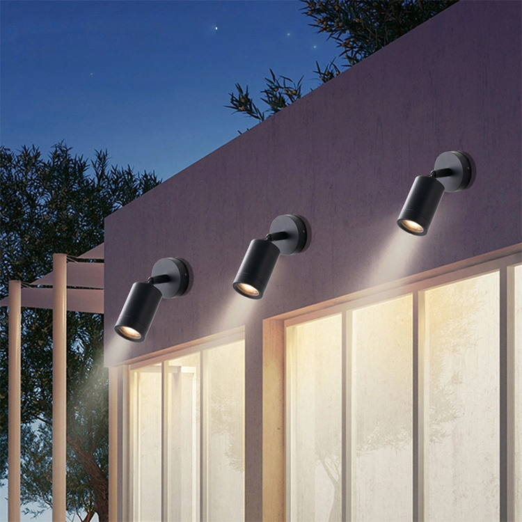 5W/7W/10W/15W/20W COB LED Modern IP65 Adjustable Angle Outdoor Waterproof Garden Spotlight Wall Light