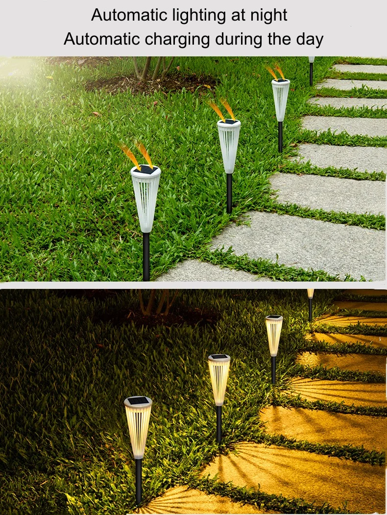 Professional Outdoor Solar Powered Lawn Pathway Light Solar Spotlights LED Lawn Lights