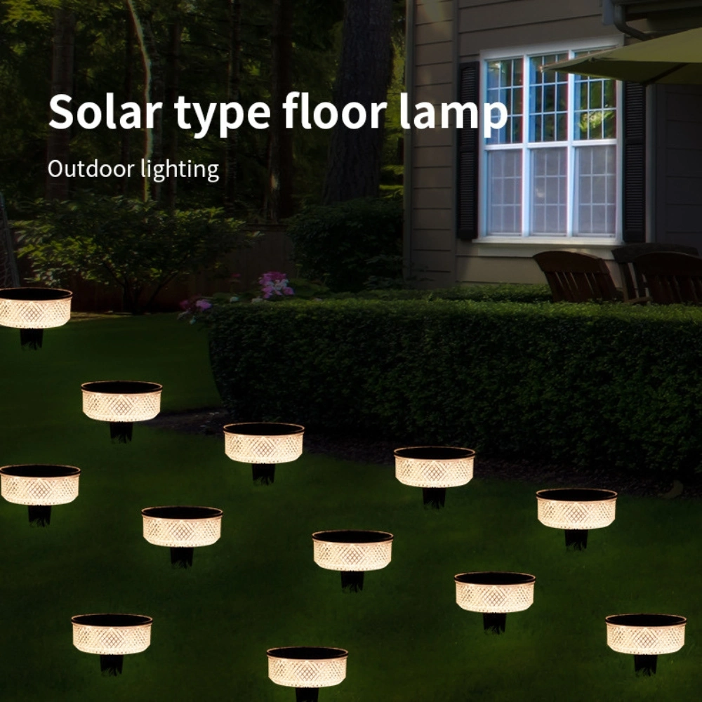 Waterproof Solar Post Light Garden LED Landscape Yard Pathway Outdoor Lights Ci24706